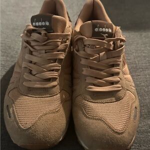 Diadora Men's Beige Sneakers